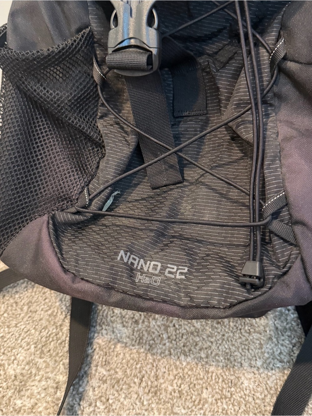 Gregory Nano 22 H2O Backpack Daypack Hiking No Hydration Reservoir - Picture 2 of 13